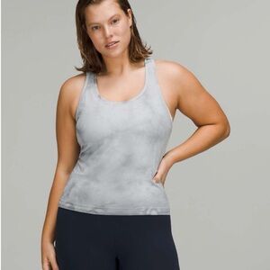 Lululemon Swiftly Tech Racerback Tank in Marble Dye Rhino Grey